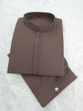 Brown Shalwar Kameez